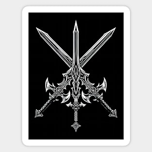 Crossed Swords Magnet